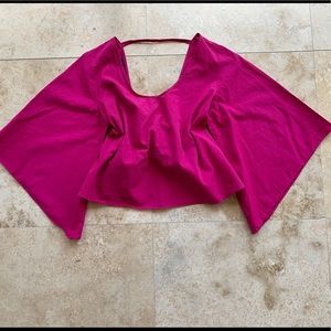 Zara Basic Collection Crop Top - M